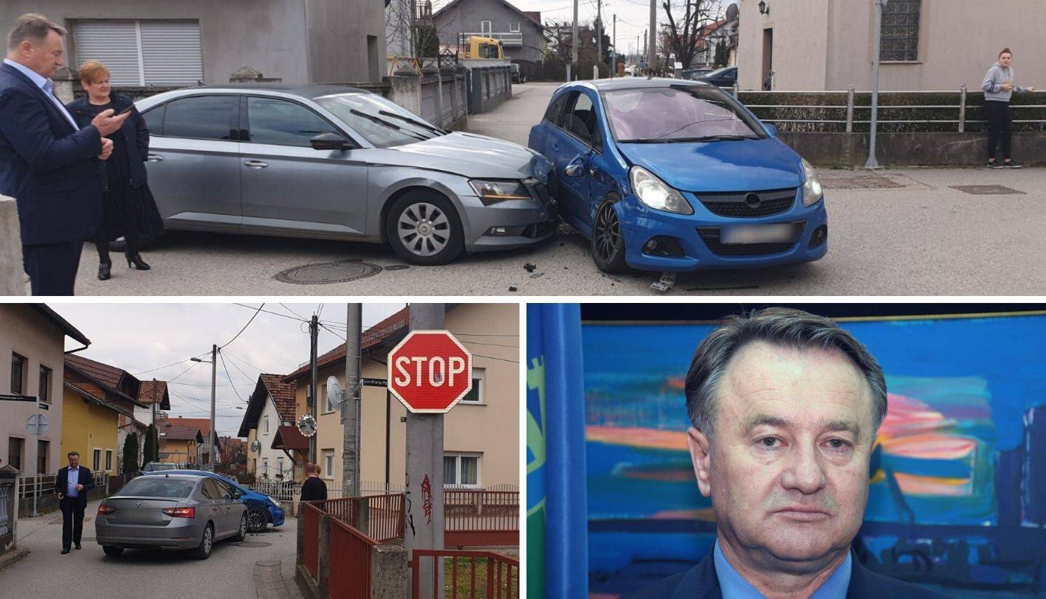 Nije prošla ni godina: Župan Žinić opet razbio skupu Škodu