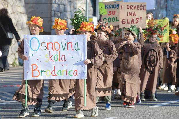 Šibenski karneval na gradskim ulicama