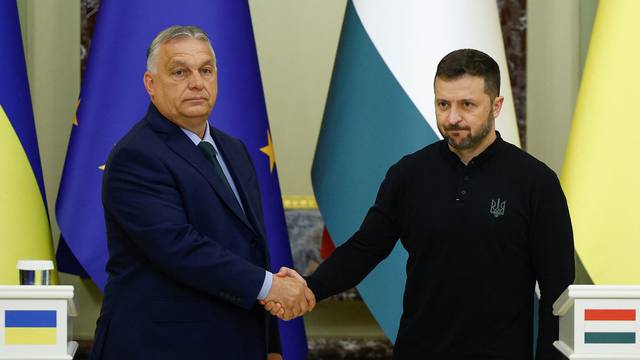 Hungary's Prime Minister Orban visits Ukraine