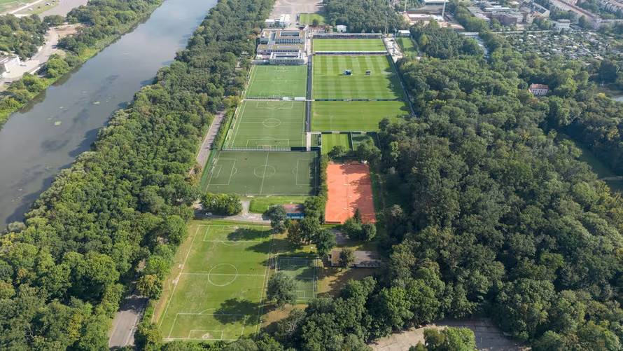 Kompleks RB Leipziga iz zraka
