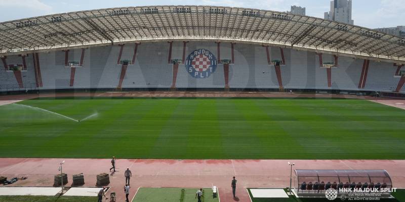 Hajduk napokon dobio hibridni travnjak: Predao ga Kustić!