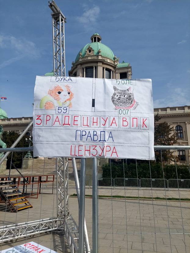 200 slika s masovnog prosvjeda