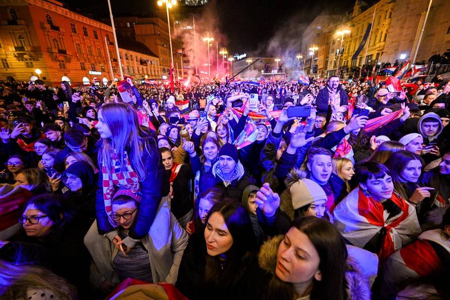 Zagreb: Svečani doček rukometnih reprezentativaca nakon osvojene bronce na Europskom prvenstvu