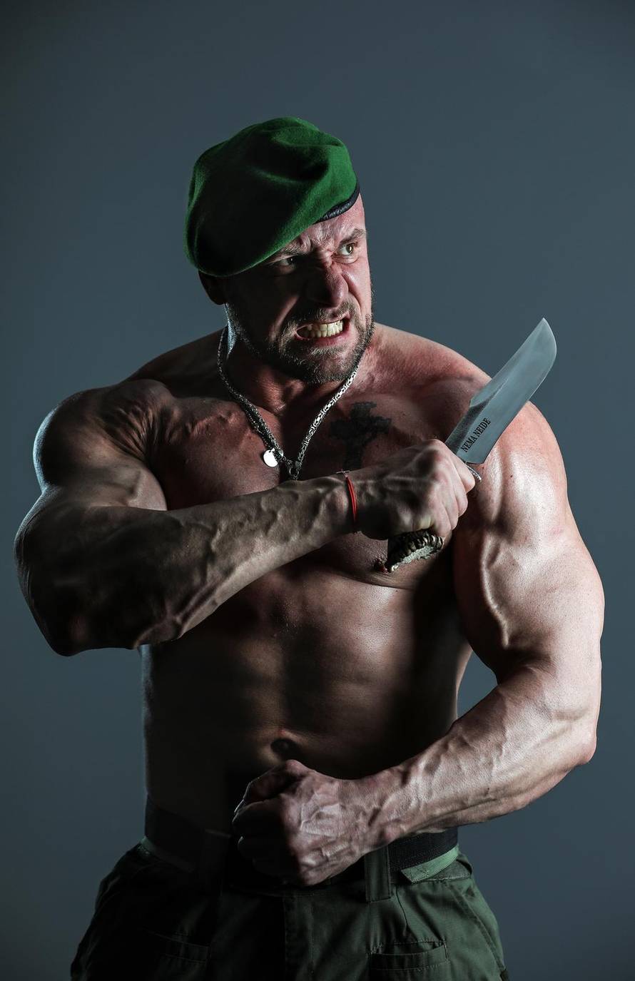 Bodybuilder Stjepan Ursa