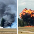 Mali avion srušio se kod Londona nakon polijetanja. Prije toga letio je iz Pule
