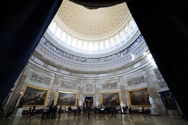 Trump's inauguration moved indoors due to dangerously cold temperatures expected on Monday, in Washington