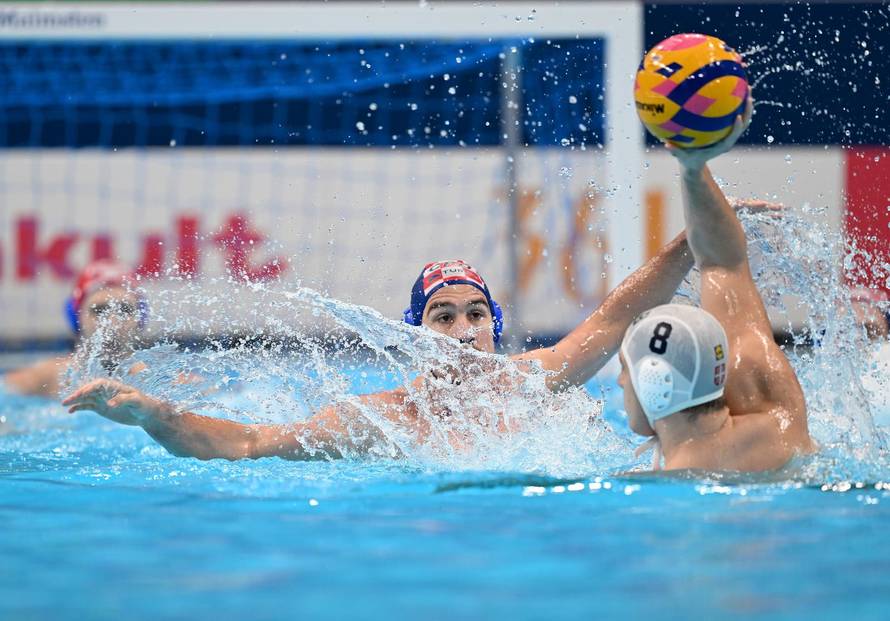 Susret Srbije i Hrvatske u četvrtfinalu Svjetskog prvenstva u vaterpolu