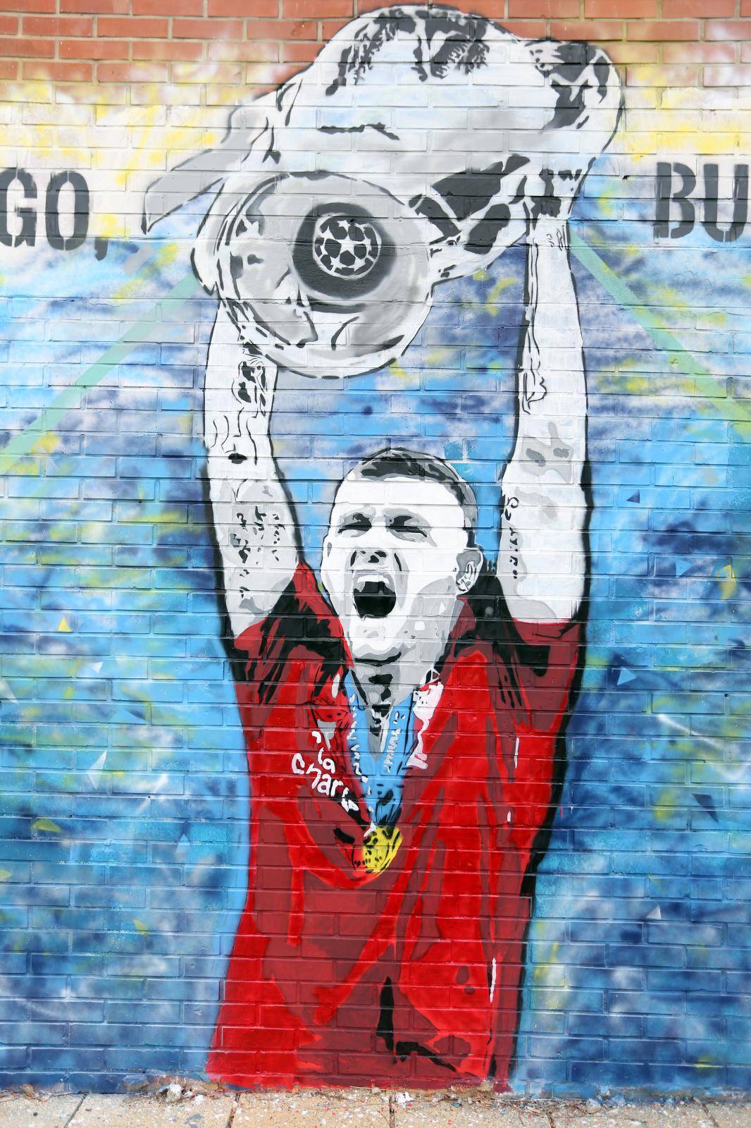 Karlovac: Mural s likom Dejana Lovrena povodom njegovog 30. roÄendana