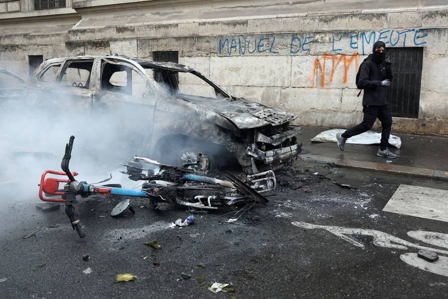 FILE PHOTO: Nationwide protests in France against the cost of living