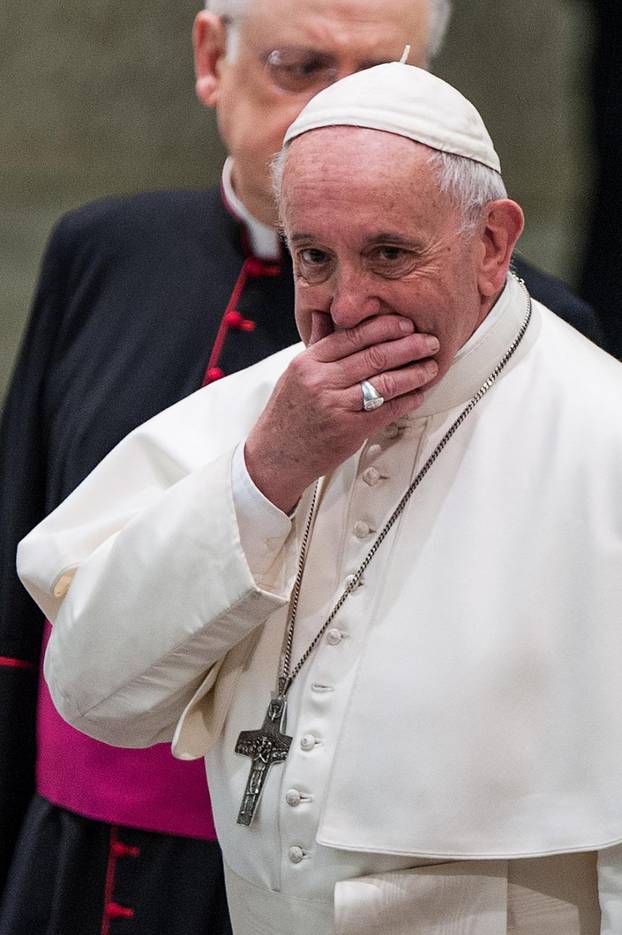 February 13, 2019 : Weekly general audience at Paul VI hall at the Vatican.