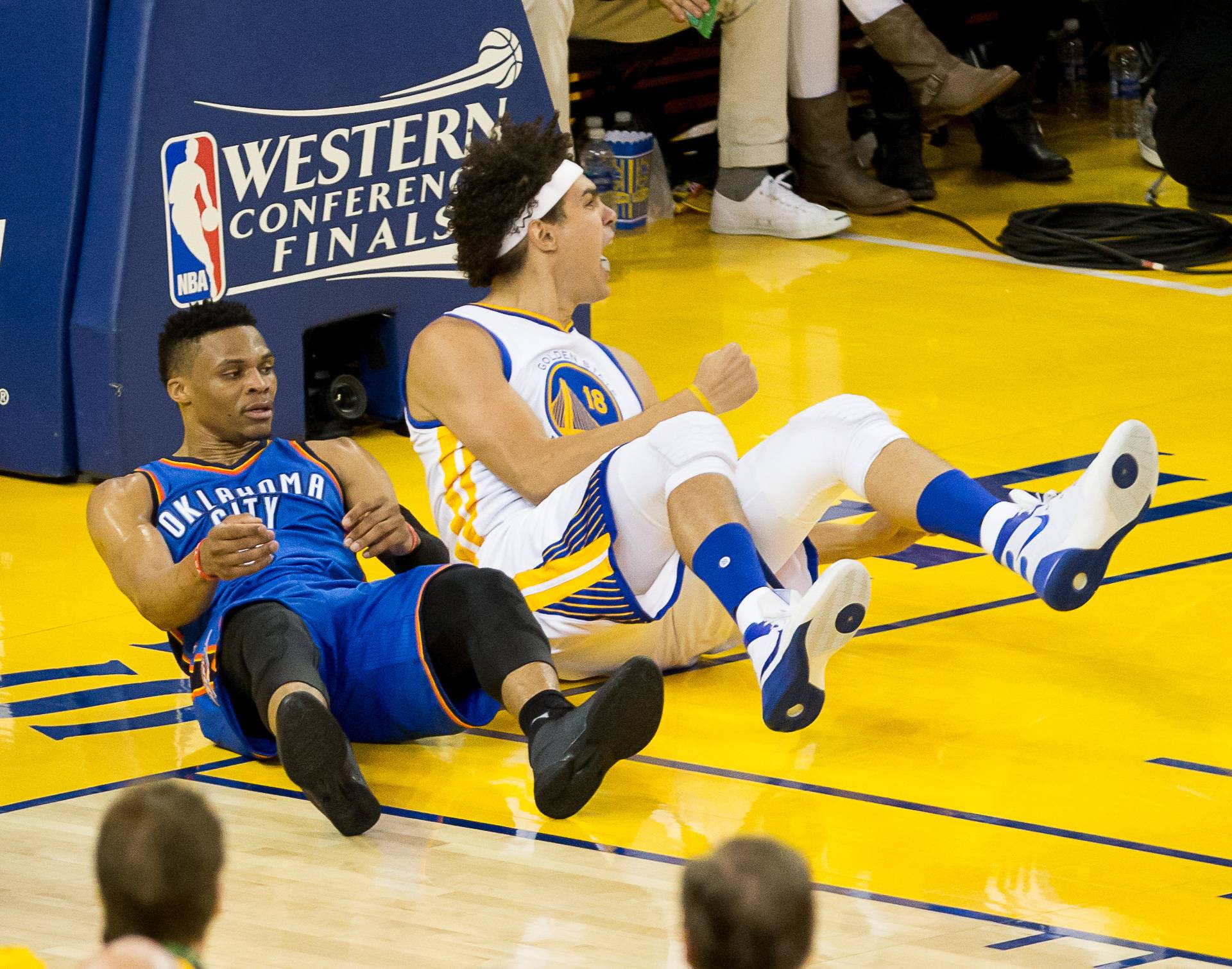 NBA: Playoffs-Oklahoma City Thunder at Golden State Warriors