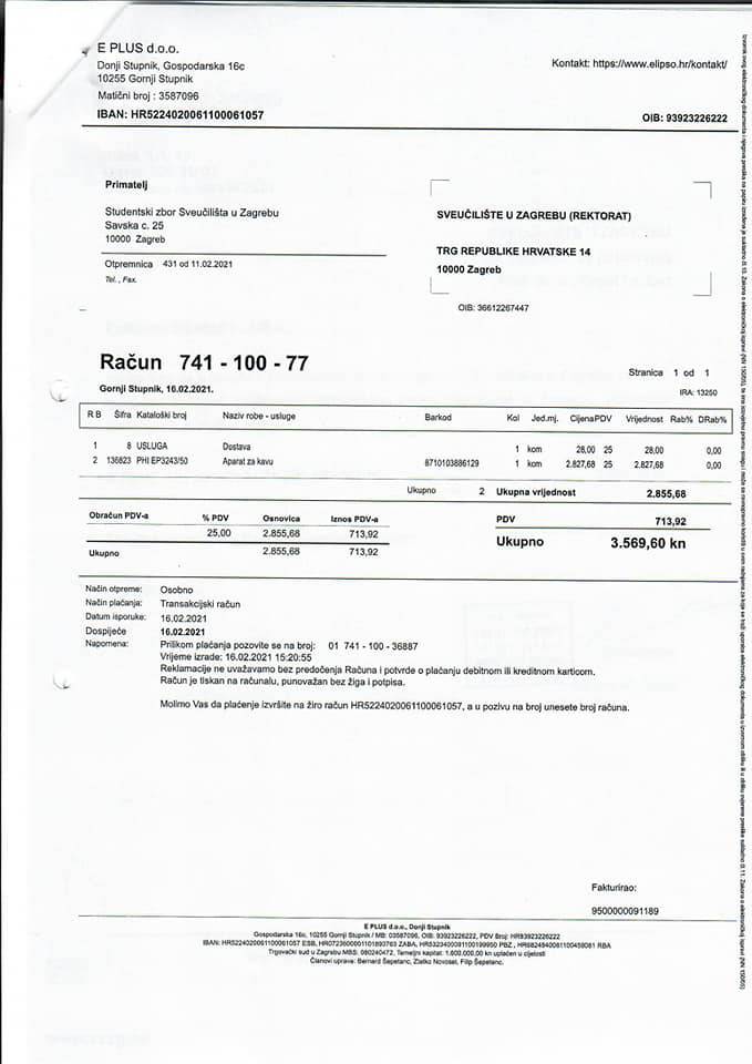 Mladi HDZ-ov šef Studentskog zbora potrošio 700.000 kuna na laptope, torbu, mobitele...