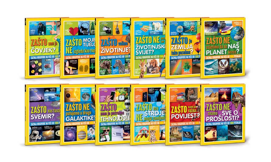 Novi Egmontov svijet znanosti nudi više od 1000 odgovora malim znalcima