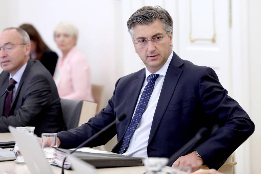 Zagreb: U Banskim dvorima odrÅ¾ana 177. sjednica Vlade