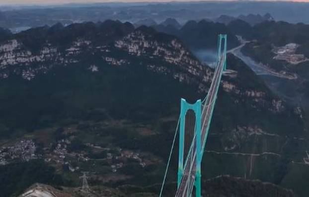 FOTO Otvoren u Kini: Evo kako izgleda najviši most na svijetu