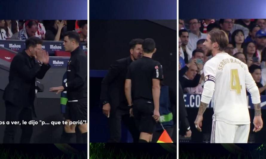 'Ku*vin sine': Ramos vrijeđao suca, Cholo poludio i napao ga