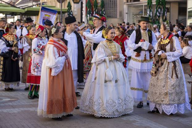 Vinkovci: Svečani mimohod sudionika 60. Vinkovačkih jeseni