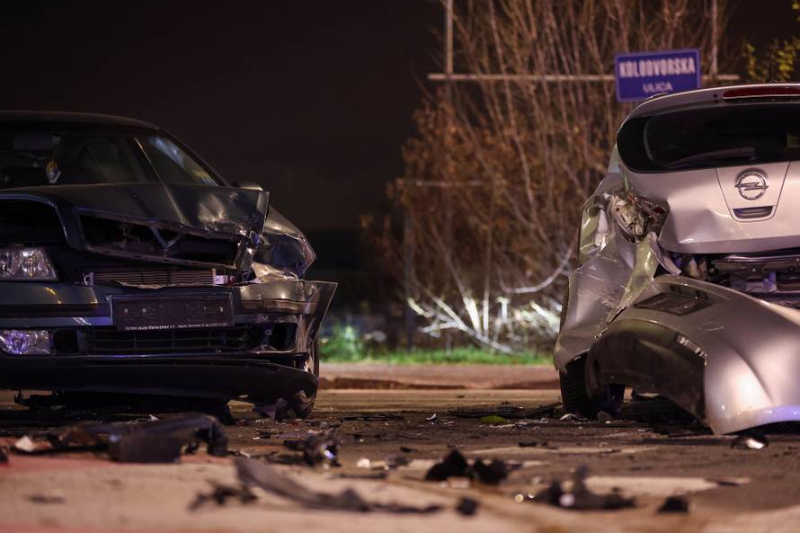 Velika Gorica: Prometna nesreća na križanju Andrije Kačića Miošića i Kolodvorske ulice