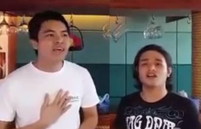 Vjerovali ili ne: Dva Filipinca su vrhunski izvela klapsku baladu