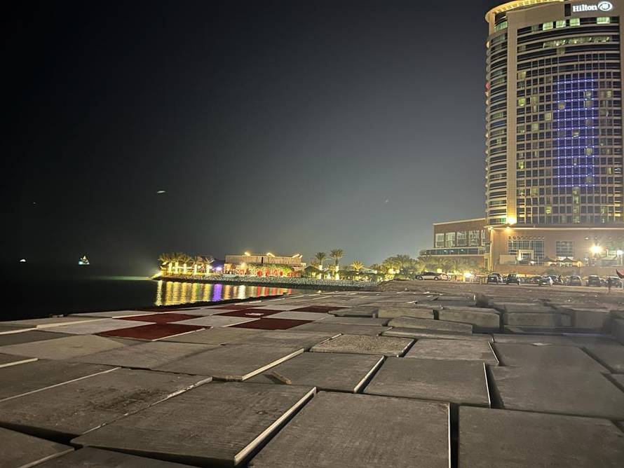 Tajna noćna akcija hrvatskih navijača u Dohi: Pogledajte što su napravili uz hotel na plaži