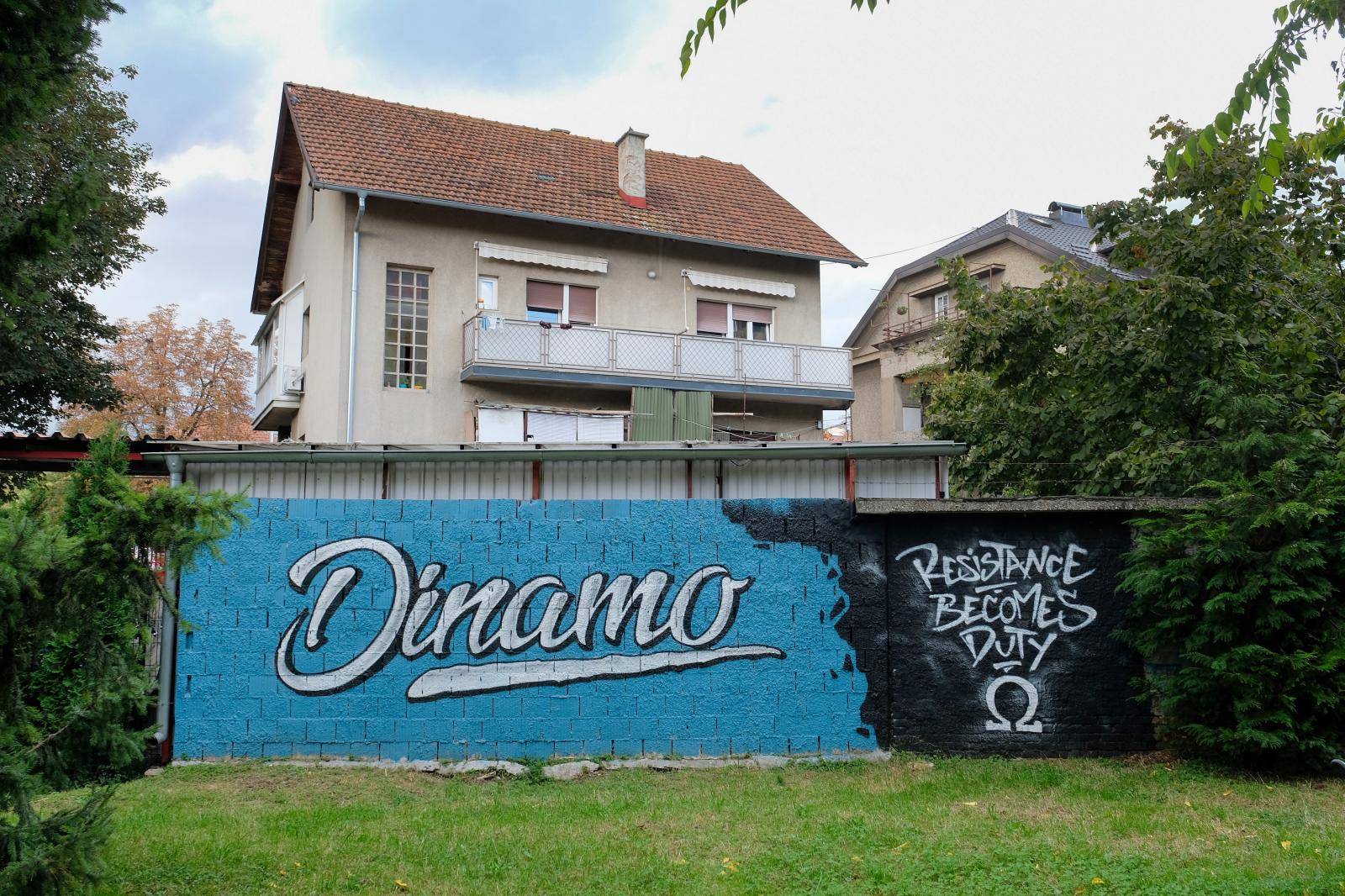 Zagreb: Murali i grafiti Bad Blue Boysa posvećeni Dinamu