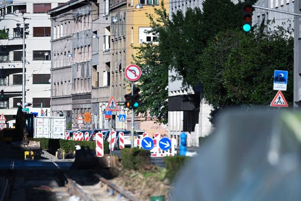 Zagreb: Radovi na tramvajskoj pruzi u Zvonimirovoj zaustavljeni zbog toplinskog vala