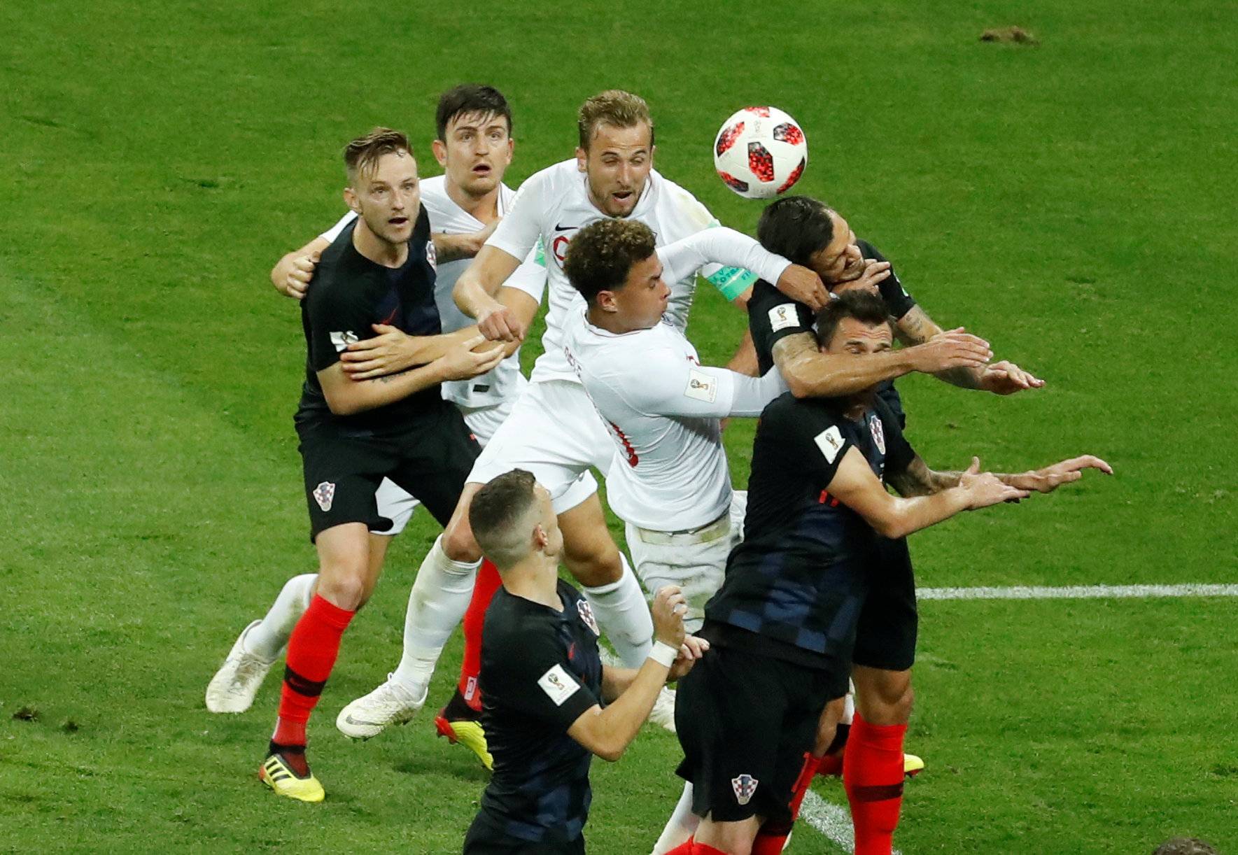 World Cup - Semi Final -  Croatia v England