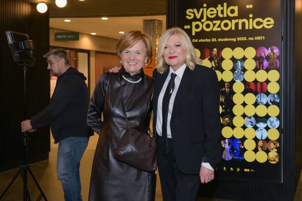 Zagreb: Pretpremijera novog HRT-ovog serijala "Svjetla pozornice"