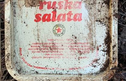 Netko je na moru pojeo Rusku salatu Tvornice ulja Zagreb prije 40 godina. Da nije vaša?