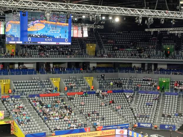FOTO Ovo je Arena na utakmici Slovenije i Egipta koja je bitno značila hrvatskoj reprezentaciji