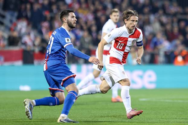 Rijeka: Susret Hrvatske i Farskih otoka u kvalifikacijama za FIFA Svjetsko prvenstvo