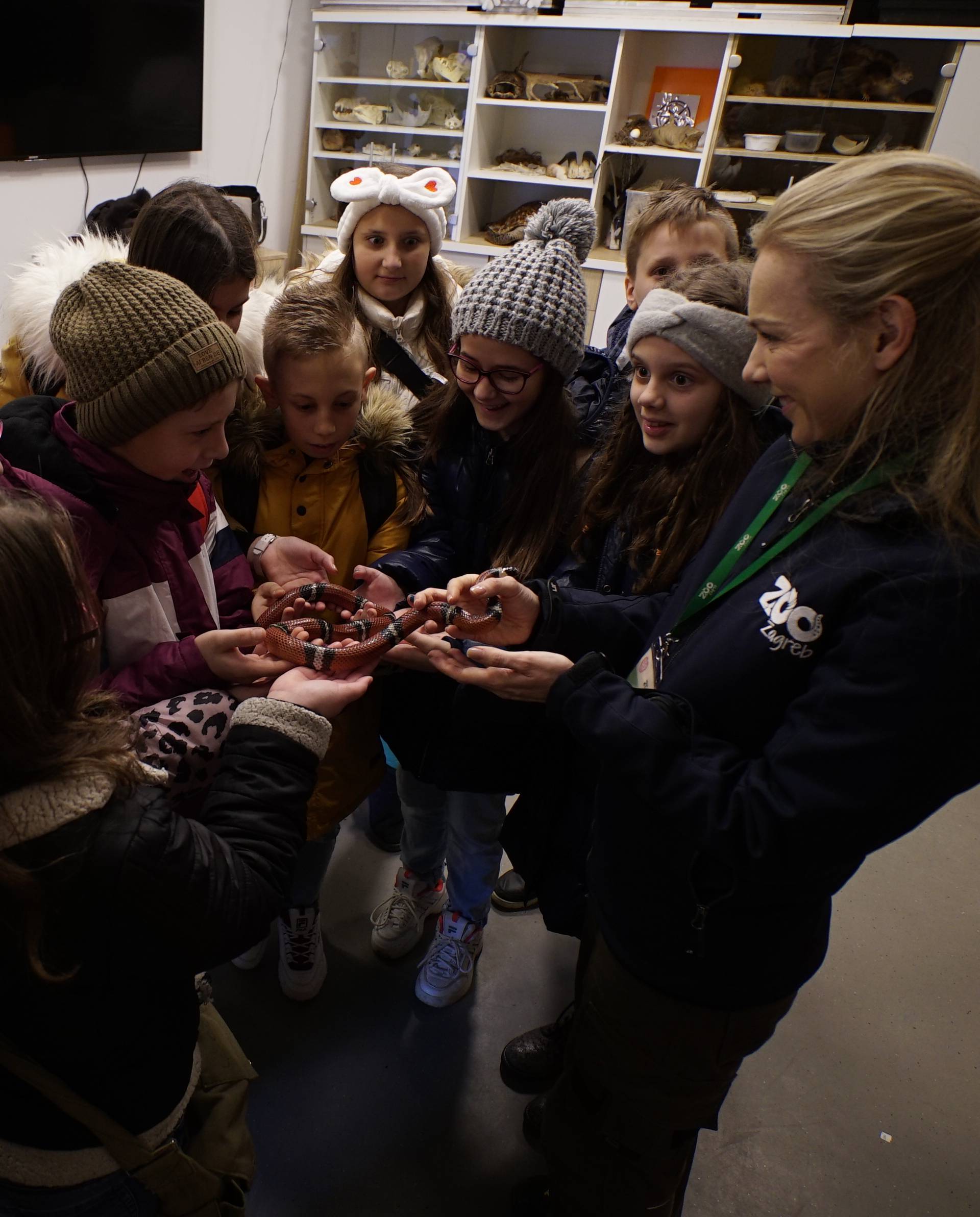 Božićno iznenađenje: Učenici iz Slavonije prvi put u Zoološkom
