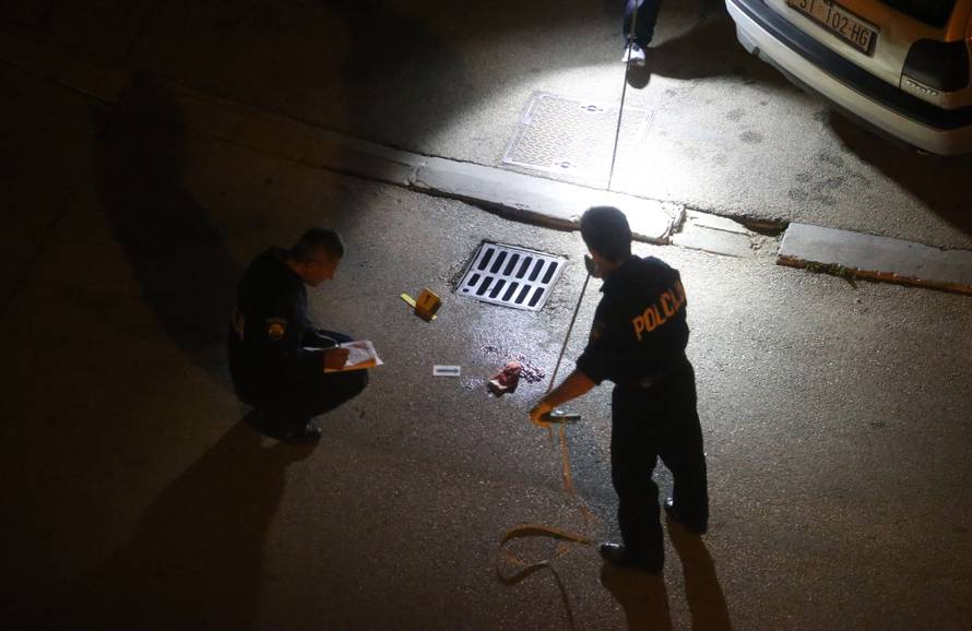 Solin: Policijski oÄevid na mjestu pucnjave