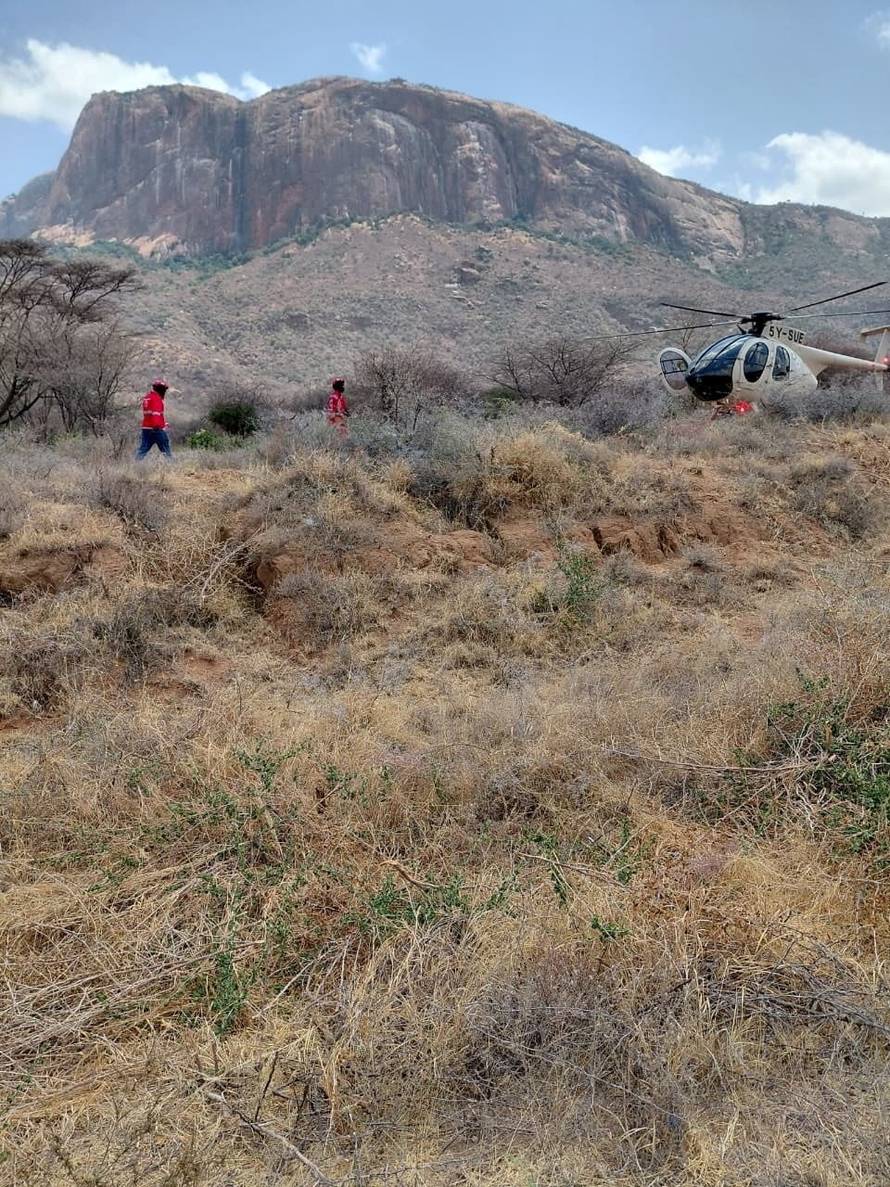 Tourist helicopter crashes in Kenya, police say seven killed