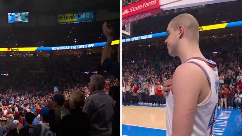 Pobijedio je rak pa debitirao u NBA ligi: Cijela dvorana ustala i zapljeskala srpskom košarkašu