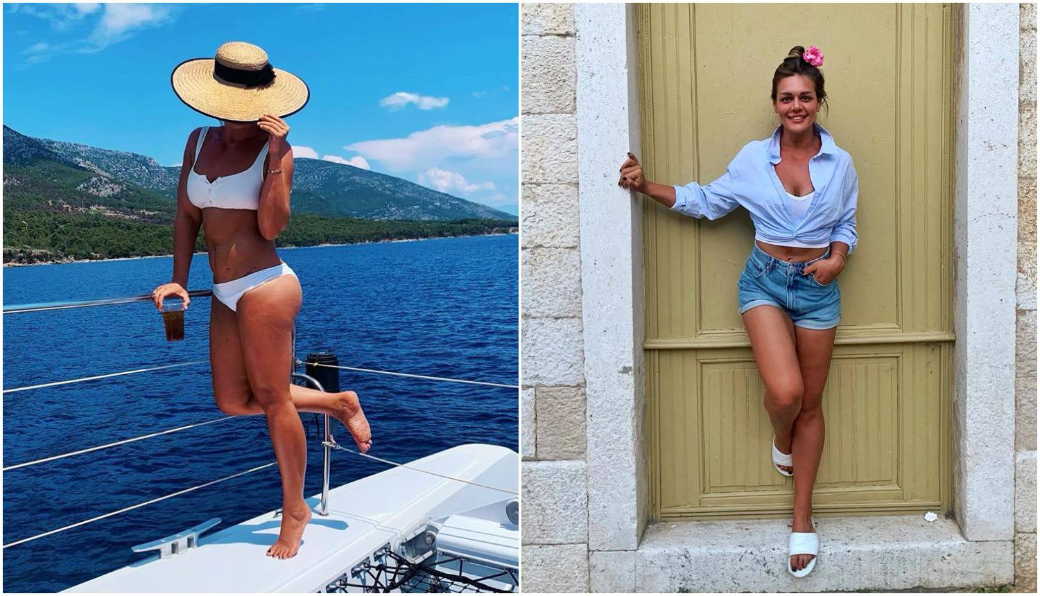 Perković uživa u ljetu: U bijelom bikiniju pozirala je na jahti