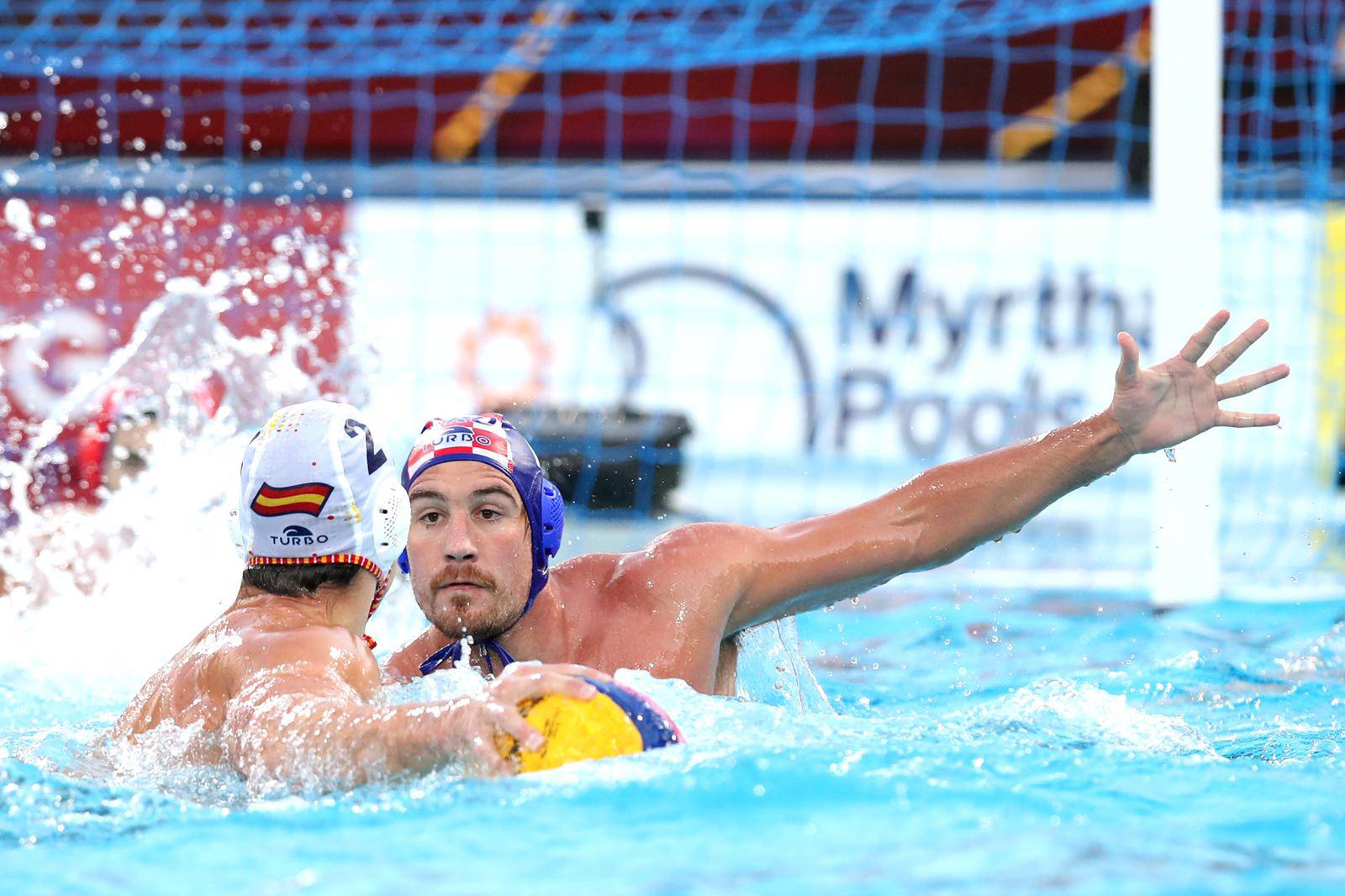 FINA Svjetsko prvesntvo u vaterpolu, polufinale, Španjolska - Hrvatska