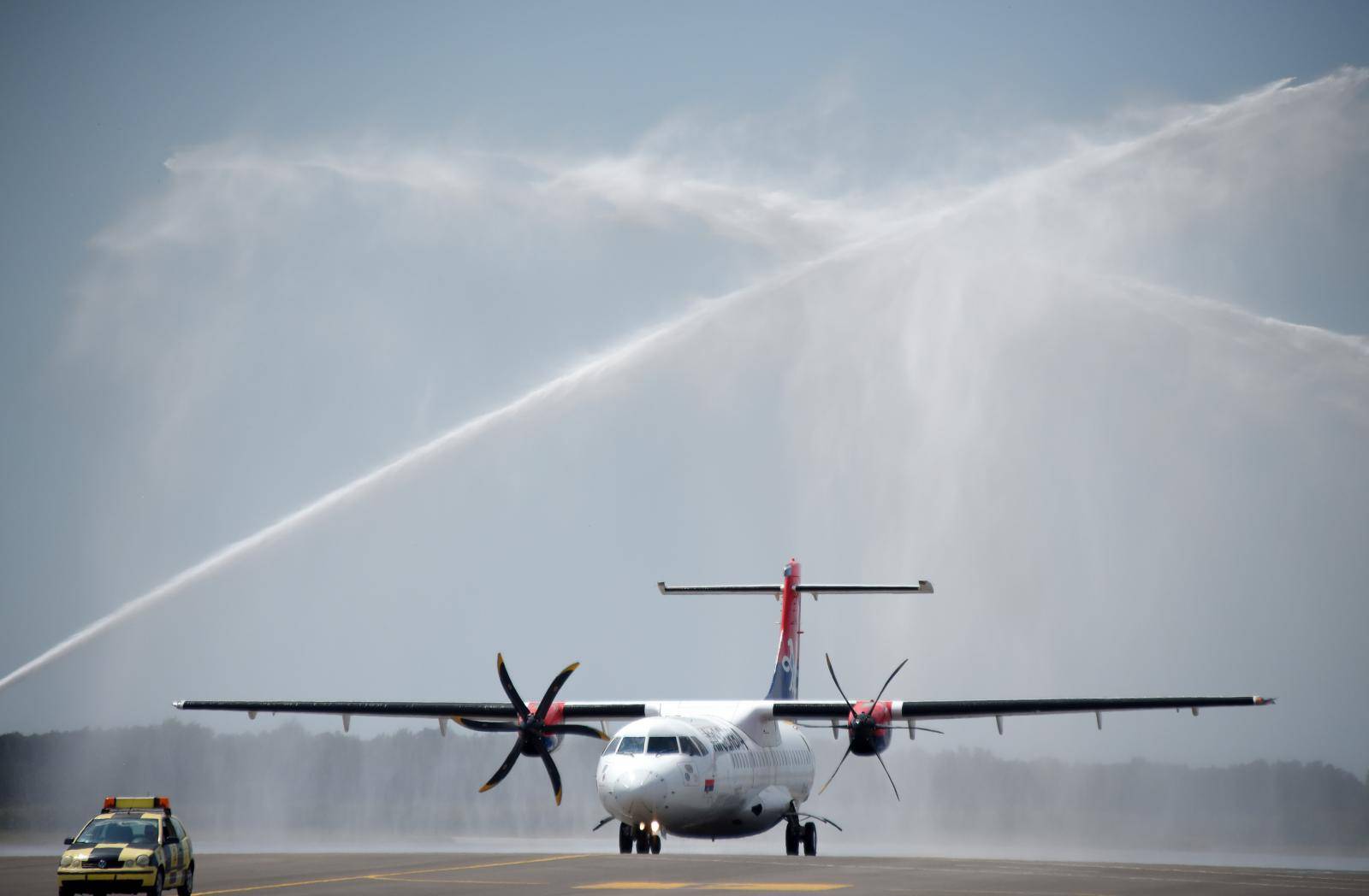 Po prvi puta ove godine u pulsku Zračnu luku sletjela i avio kompanija Air Serbia