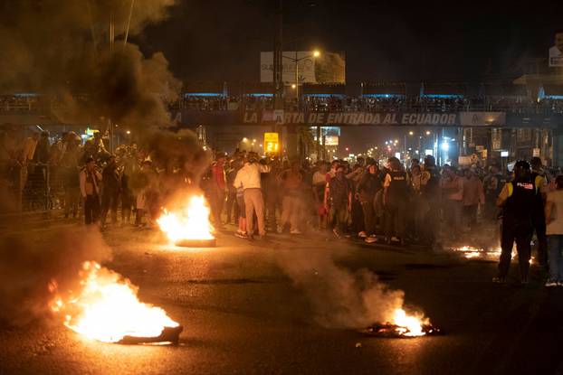 Protests against Ecuador