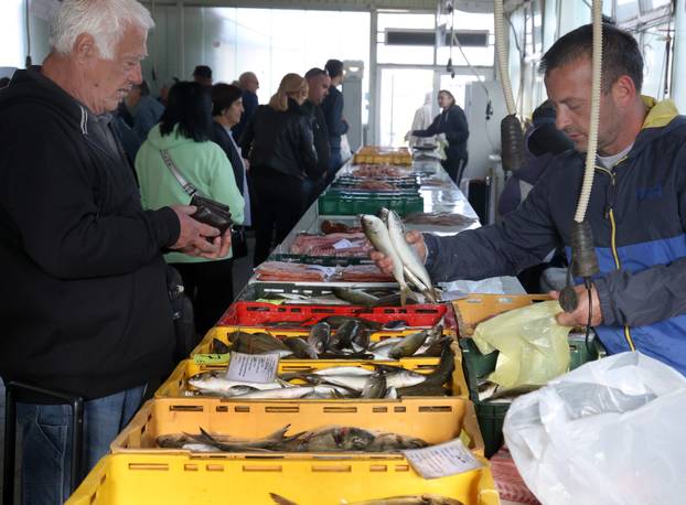 Šibenik: Poskupljenje plavog dizela još se nije odrazilo na cijene u ribarnici