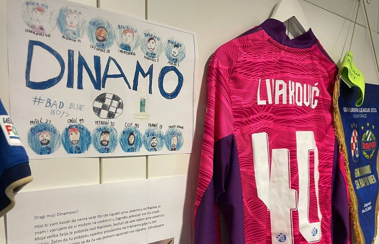 Ivan (10) motivirao dinamovce: Plakao sam nakon utakmice u Beču, bit ću vaš najveći navijač