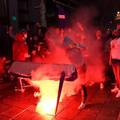 Morbidna proslava naslova u Sarajevu! Palili su lijes rivala