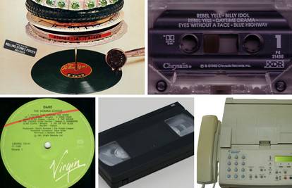 Ploče su se već vratile, a novi hit su audio kasete, VHS i faks