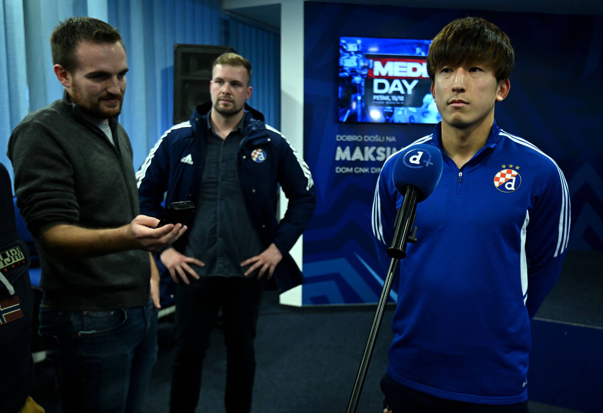 Zagreb: GNK Dinamo Media Day uoči utakmice protiv Hajduka