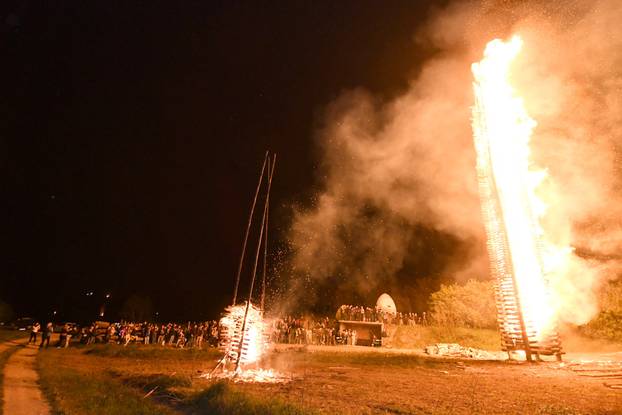 Popovec Kalnički: Paljenje najveće vuzmice u potkalničkim mjestima
