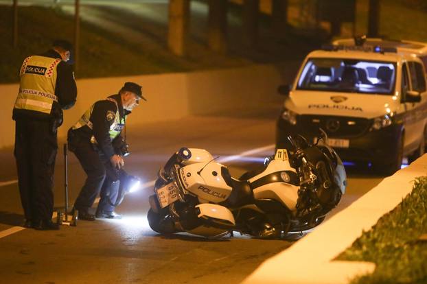 Karlovac: Policajac na motoru naletio na pješaka i usmrtio ga