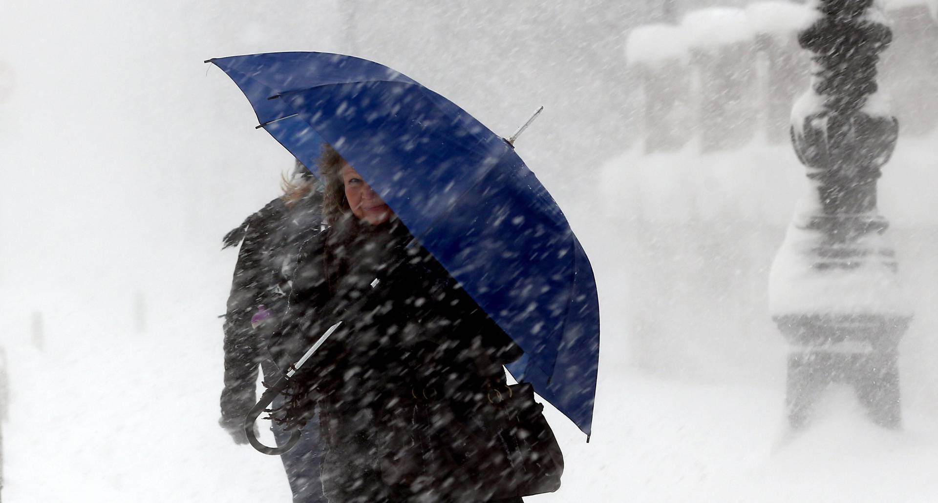 Zagreb: Snijeg zabijelo gradske ulice 