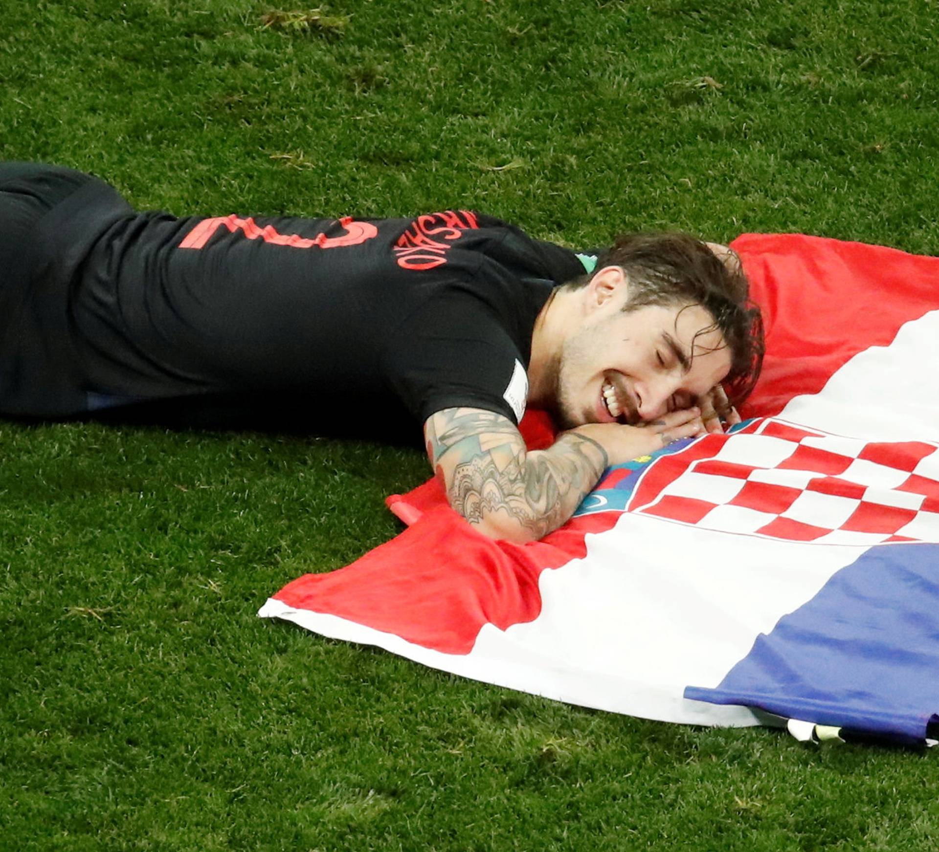 FILE PHOTO: World Cup - Semi Final -  Croatia v England