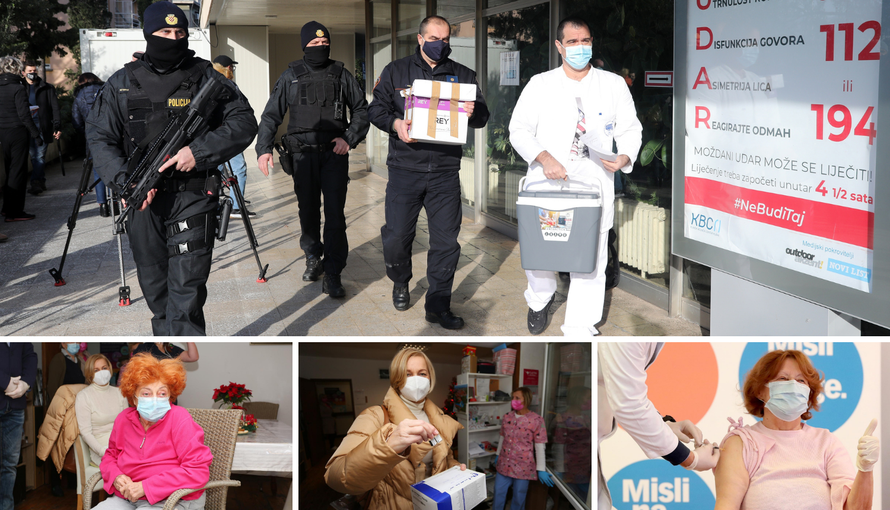 Cijepio se prvi liječnik u Splitu: 'Ne vjerujte onima koji govore da cjepivo nije sigurno'