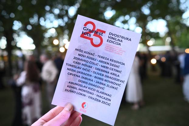 Zagreb: Promocija ekskluzivne glazbene edicije 25 greatest hits te proslava rođendana Croatia Recordsa